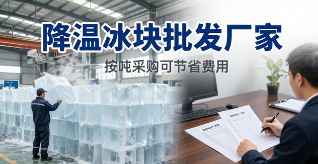 青山降温冰块批发厂家 良臣制冰厂直供