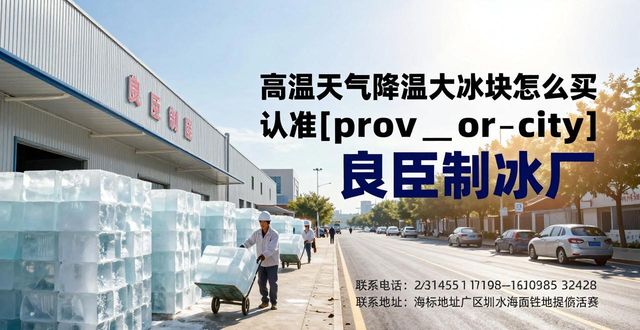 高温天气降温大冰块怎么买 认准青山良臣制冰厂