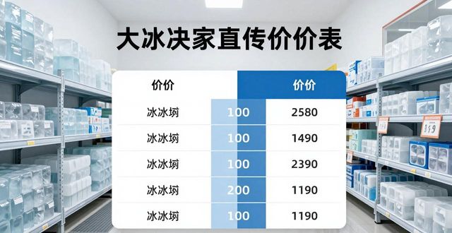大冰块批发厂家怎么选？青山直供渠道靠谱吗