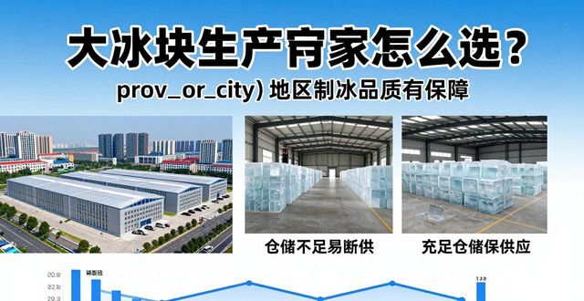 大冰块生产厂家怎么选？青山地区制冰品质有保障